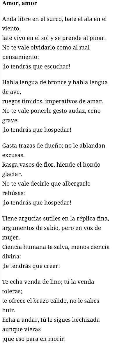 Maria Vigesimo Primer Poema Amor Amor De Gabriela Mistral Bona Nit T Co Yrxx6cdzej Twitter Maria Vigesimo Primer Poema Amor Amor De Gabriela Mistral Bona Nit T Co Yrxx6cdzej Twitter