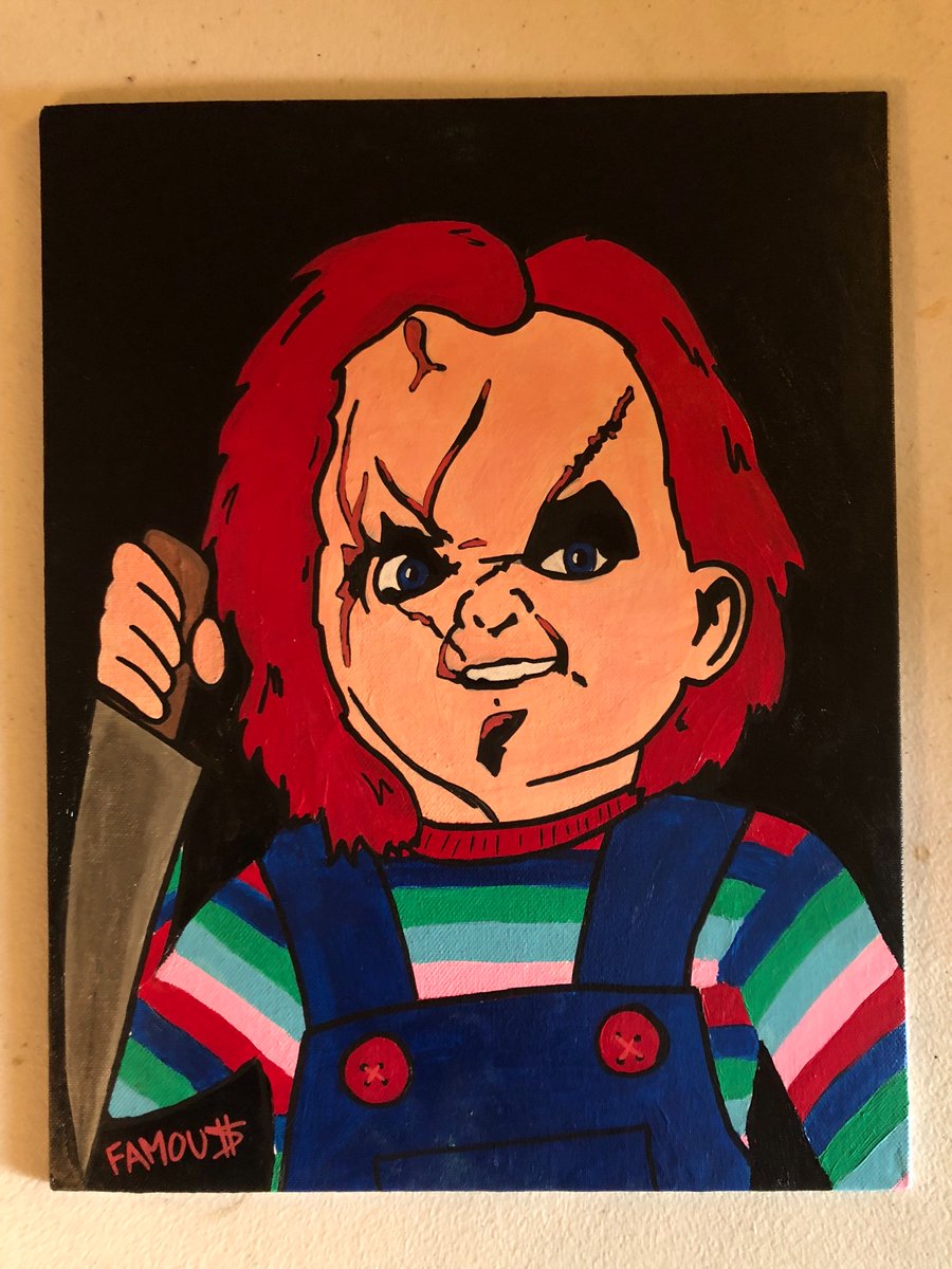 chucky paintings