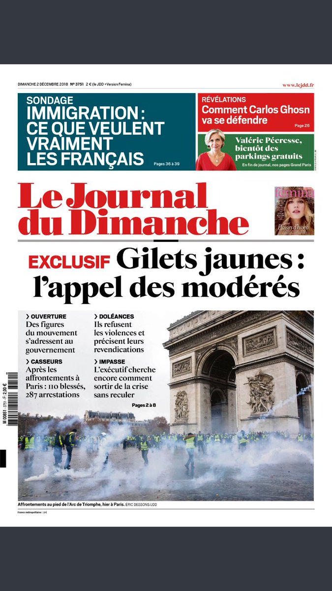 Gilets Jaunes Samedi 1er Décembre 2018 Wikinews