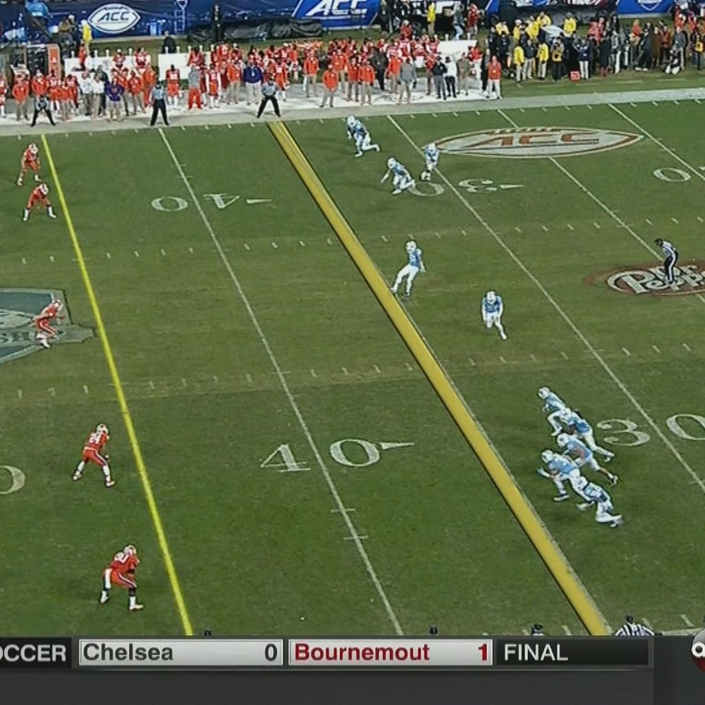 UNC_TarHeelFan's tweet photo. Still painful. #ACCFCG #WeRecoveredTheKick #ACCRefs https://t.co/CAHuLaPgMl