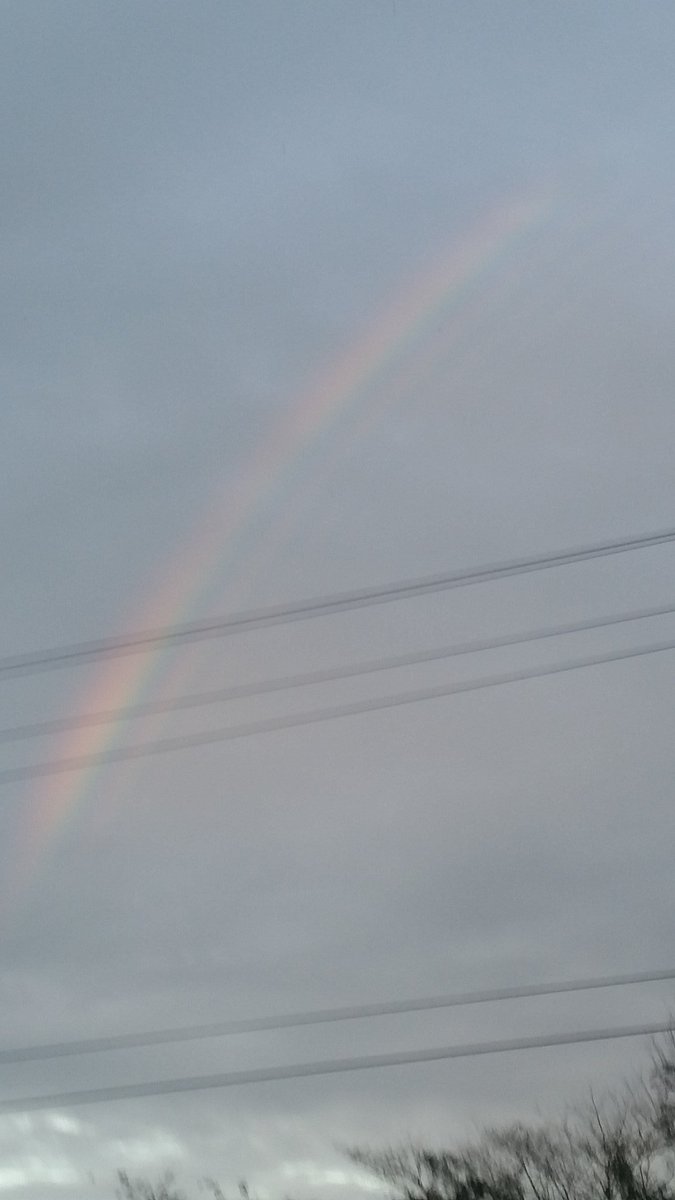 claudia24420's tweet photo. The first time I told my wife, I loved her. we where laying in bed looking at a rainbow outside."I told her as long as they have rainbows, you will have my love." Everytime see one I think about that. It puts a smile on my face. #raindows #lovewillwin https://t.co/qZgiCaCWd2