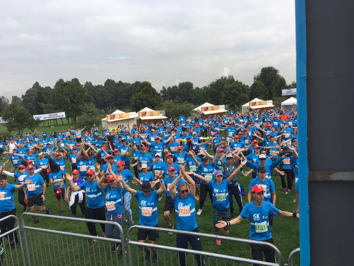 maltescut1's tweet photo. En acuerdo laboral suscrito entre gobierno distrito capital y las centrales @cutcolombia @ctccolombia y @CGTCol contempla estimular el deporte en varias disciplinas,hoy se corrió la primera 5k. https://t.co/vpmPsAU7KW