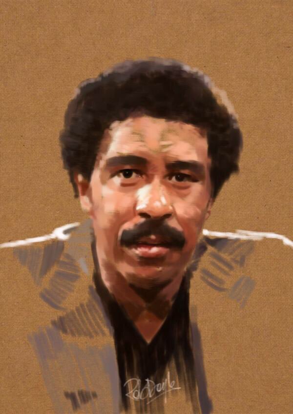 Happy Birthday Richard Pryor. Here s a painting from 4 years ago. 