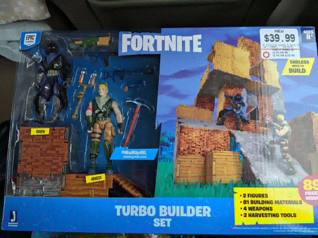 i went to gamestop and they had some thank you so much my nephew is going to love these pic twitter com 5dnm3ima7t - fortnite turbo builder set target