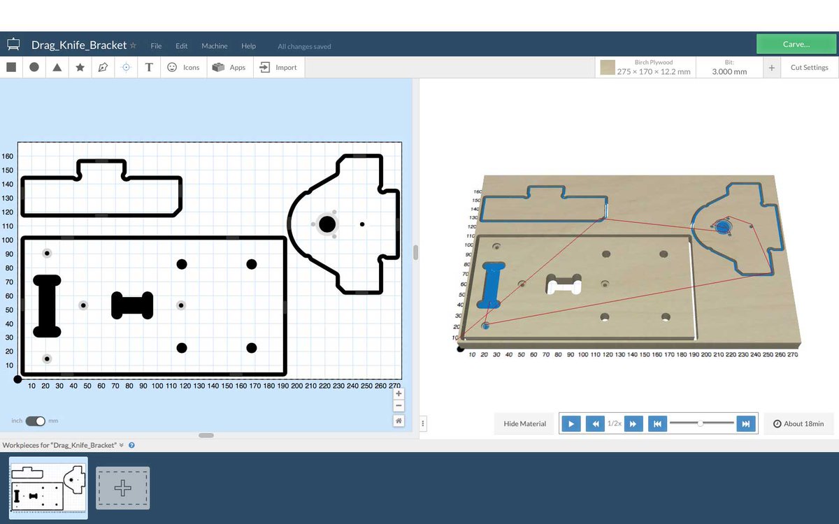 COB CNC on Twitter: "Guide to using Easel to write G-Code for Grbl