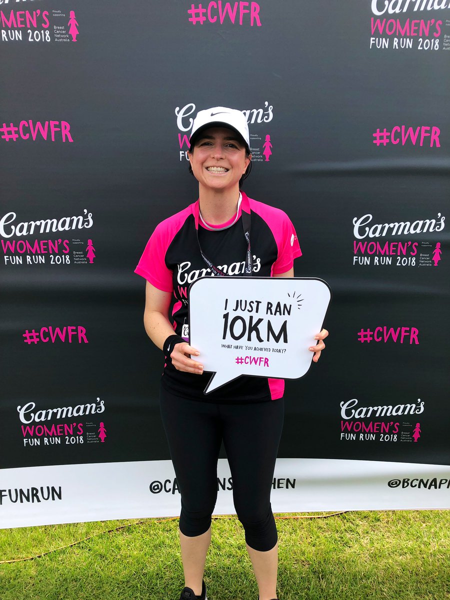 First step on my journey to the NY Marathon in 2020 began today... breaking in slowly with a 10km run #CWFR in #Melbourne. Feeling great!