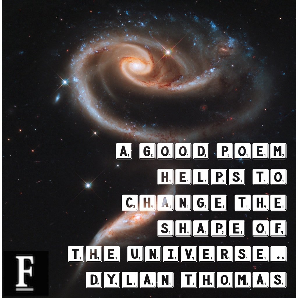 Inter_Play's tweet image. "A good poem..." Dylan Thomas
