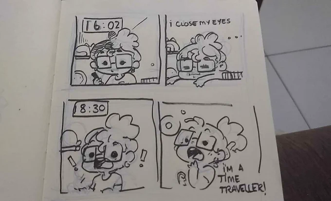 More comic doodles v:
Had a time Skip this afternoon ? 