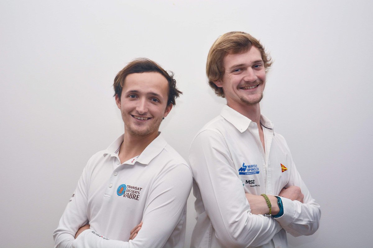 Duo de choc du projet <a href="/vogueavec1crohn/">Pierre-Louis Attwell</a> ! 💪 

Cap sur la @TransatJV_fr 2019 avec mon coéquipier <a href="/callliste/">calliste Antoine</a> !
Un projet 100% normands ⛵

#Crohn #VogueAvec1Crohn #partenaire #Duo #transatjacquesvabre