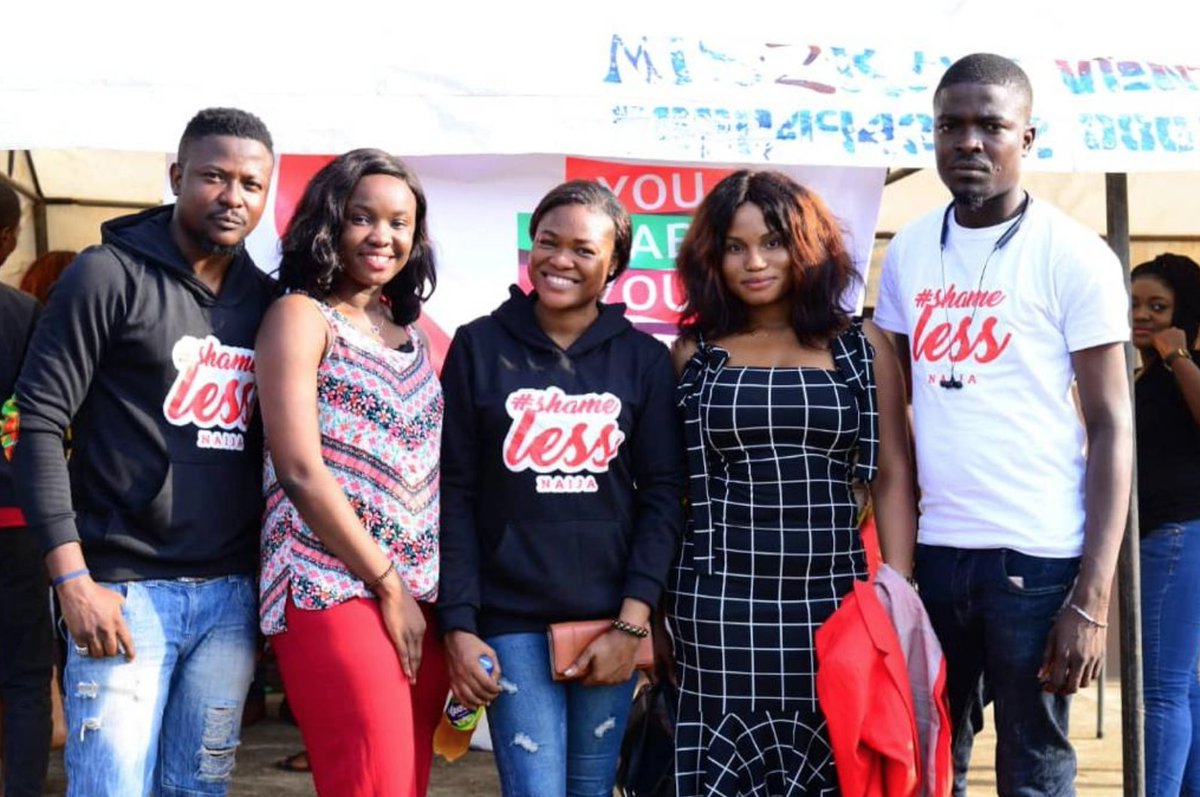 KickStart_ng's tweet photo. With support from @UNICEF_Nigeria @NACANigeria @Pop_Council,  @ShamelessNaija provides a platform for adolescents &amp; young people  in #Nigeria to unite against #HIV/#AIDS stigmatization. We believe  everyone has equal rights regardless of your status. #KnowYourStatus #WorldAIDSDay https://t.co/cyvTQDjQdt