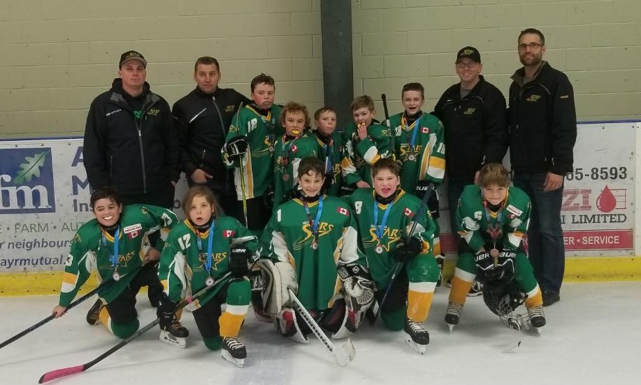 skinsy18's tweet photo. @seaforth_stars Atom 'LL Bronze Medal Champions in the Plattsvile Pride Tournament with a 12-0 win over the host team in the finals! #seaforthstars https://t.co/c1pkkkOjlU