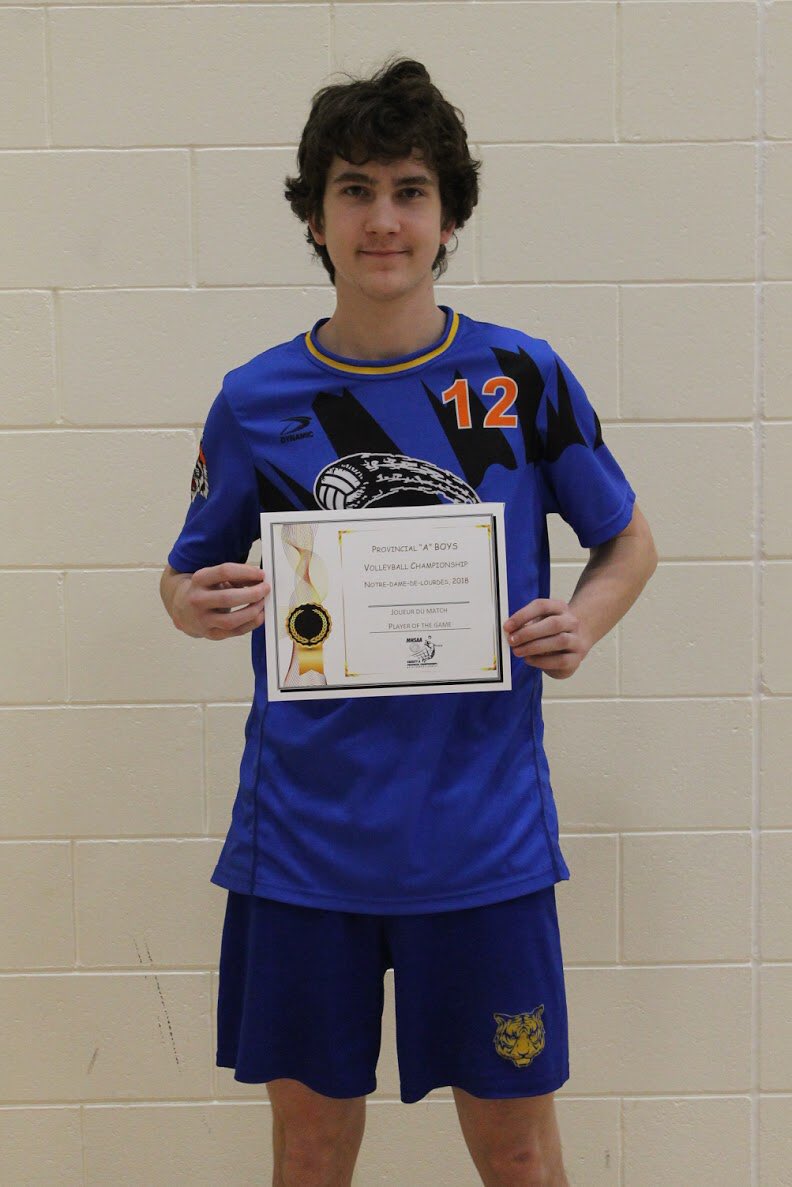 CoyotesErnd's tweet photo. Congrats to Treherne Tigers Player of the Game #12 Harper Kitching @MHSAA_ https://t.co/BeAYe7eRto