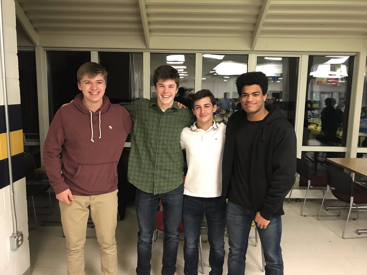 WA_Gridiron's tweet photo. 2019 Centaur Football Captains: Travis White, Nick Bedard, Gavin Savoie, and Luis Miranda. The future is in great hands! #centaurpride https://t.co/bn8YehUMf2