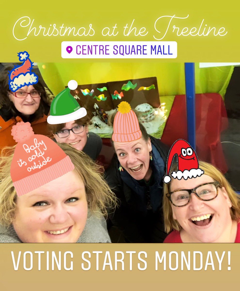 JennieRausch's tweet photo. Thanks to #CentreSquareMallYellowknife you can view our @EngineersCanada’s #FeatsOfGingerbread entry “Christmas at the Treeline” LIVE AND IN PERSON! Voting for best gingerbuild starts Monday! Support our fundraising efforts for #foodrescueyellowknife visit https://t.co/ctSnPS3WNZ https://t.co/O3P5iUFztN