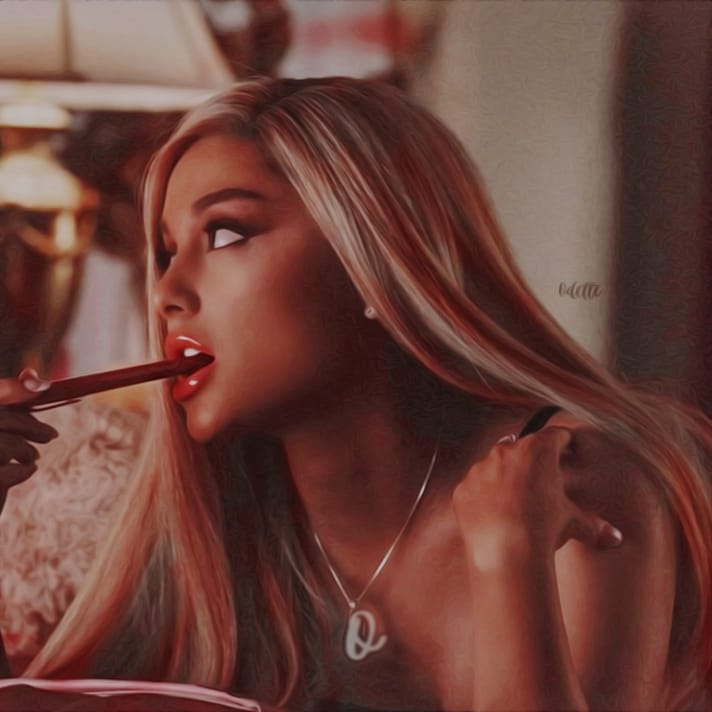 phoused's tweet image. THANK U, NEXT 💋