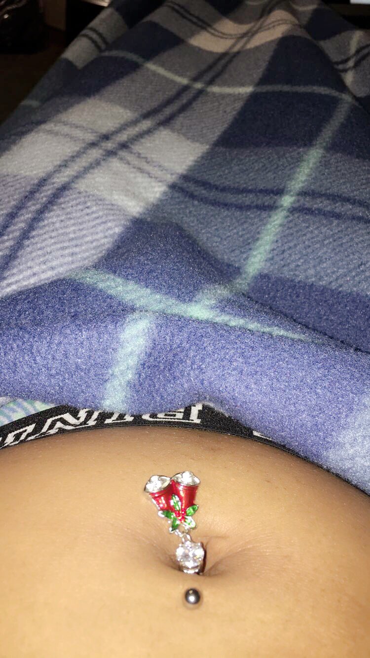 Mistletoe belly button piercing discount