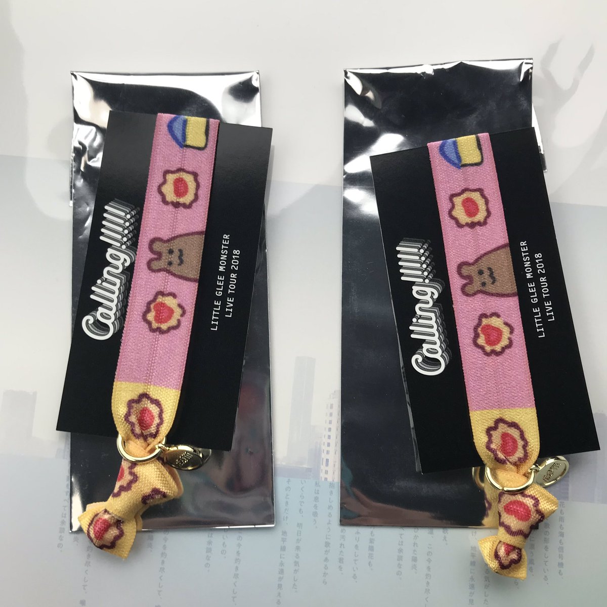 カレンユリユリ リトグリ ヘアゴムブレスレット 交換 アサヒ メンバーデザイン 求め Manaka キャラクターデザイン リトグリ 宇都宮