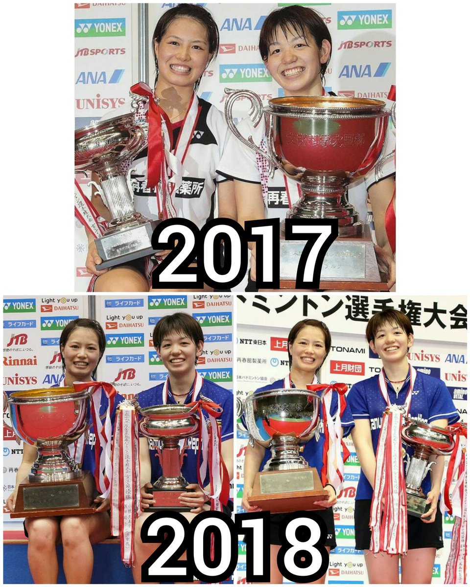 They win the second consecutive tittle 🏆🎉 So proud of you guys.! #yukifukushima #sayakahirota