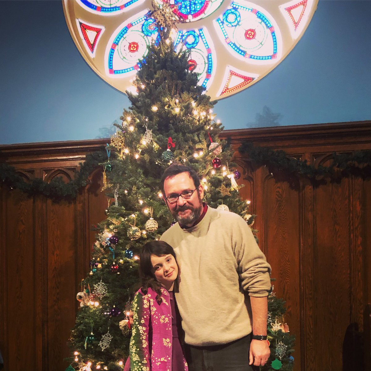 LiamSeward's tweet photo. Hanging of the Greens in preparation for #advent #adviento #adwent #firstchurchsomerville https://t.co/bCyzOmItjA