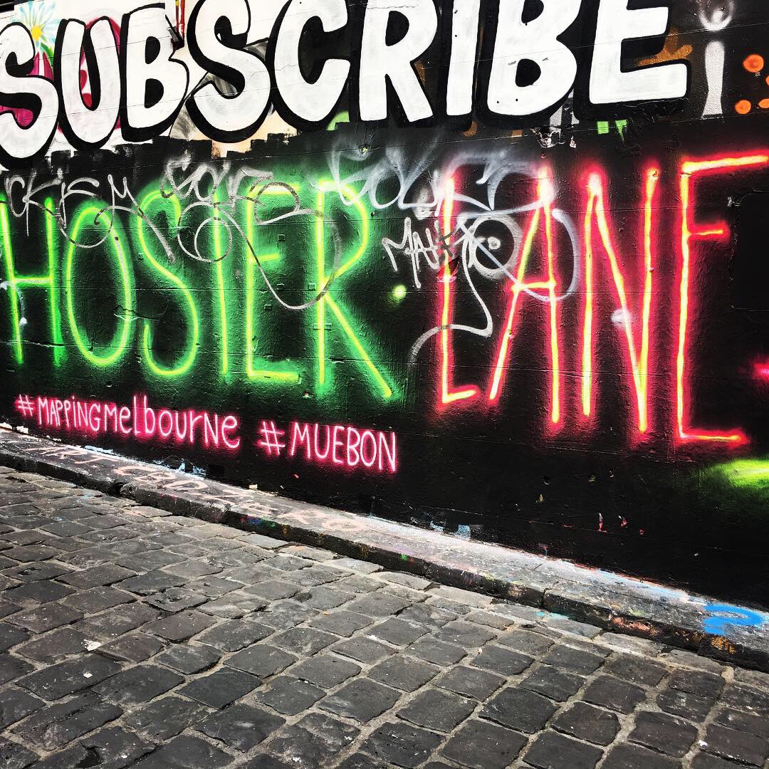 Benkisby's tweet photo. Street art in Melbs 🎨 https://t.co/D45EmMdNnJ