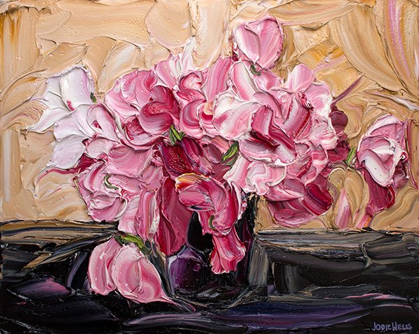 The lusciously textured paintings of Jodie Wells are now showing in our Paddington gallery. 

For more of Jodie’s new collection click here: lethbridgegallery.com/artist/jodie-w…