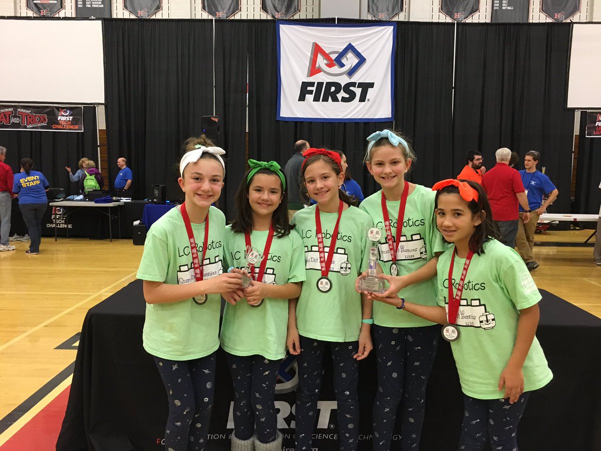 Congratulations to the Cosmic Dust Bunnies! Winners of the 2nd place Champions Award at the Hatboro-Horsham FIRST State Qualifying.

Proud of the Girls performance today! Look out UPenn here they come!