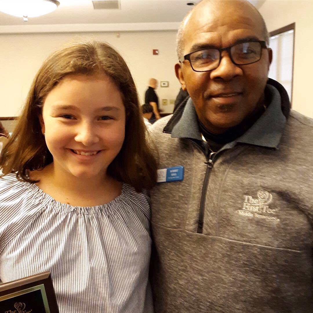 AlexCrewsGolf's tweet image. So honored to have recived the @TheFirstTee award for responsibility! Golf has taught me many things and I take the #ninecorevalues to heart everyday. Without the first tee, I would not have found my passion. Thank you to all the coaches! Here's to another year!