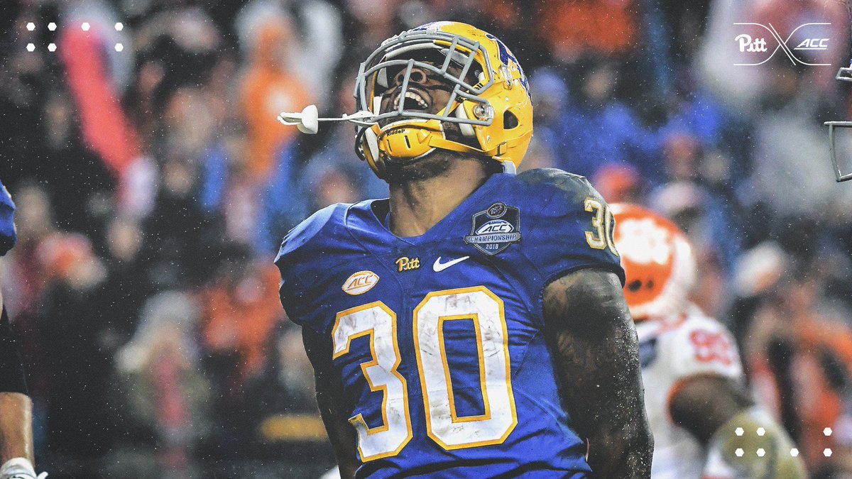 Pitt_FB's tweet photo. Qadree Ollison is incredible.

#H2P • #ACCFCG https://t.co/fJDqgx3L8k