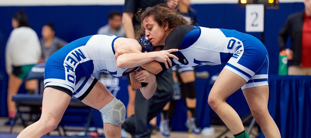 Menlo College Women's Wrestling traveled to Oklahoma to compete in the Blue Chip Open and had a phenomenal weekend with eight individual champions and 12 total finalists in 10 weight classes! menloathletics.com/article/7562.p…