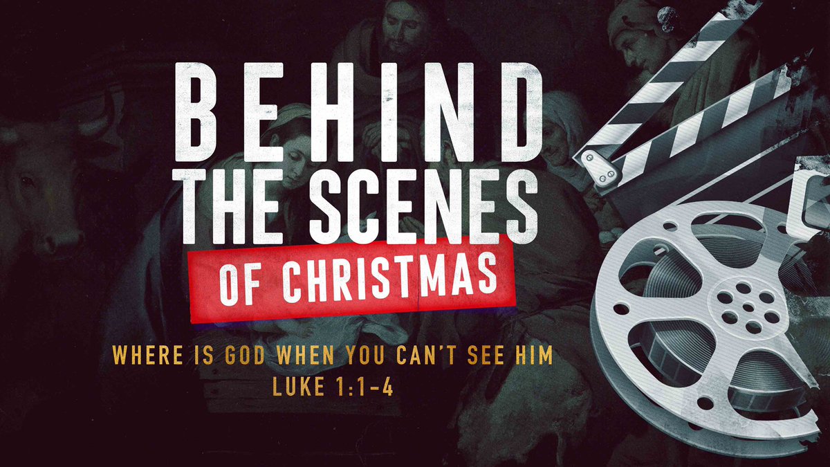 HGBCplano's tweet photo. TOMORROW morning we'll be
kicking off a brand new series!!!

Pastor @DrMarkAHowell will be taking us 'Behind the Scenes of Christmas' 📽🎄

Don't confuse HIS silence with HIS absence!

Services start at 9:30 &amp; 11 AM ⏰ https://t.co/ooMhOxGMGn