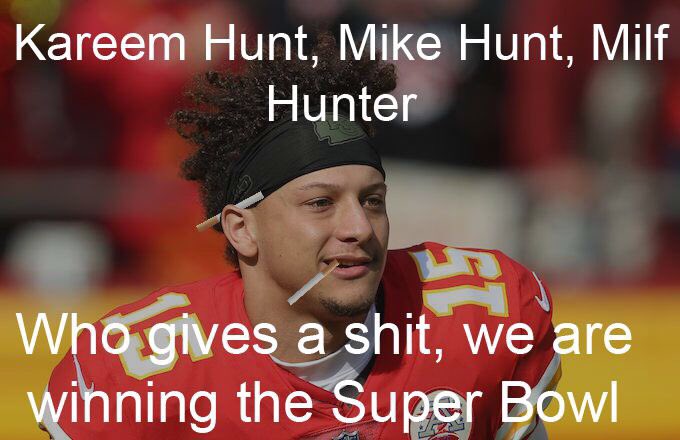 BarkN_BS's tweet photo. #kareemhunt #mahomes #ChiefsKingdom https://t.co/6m1tOPAse7