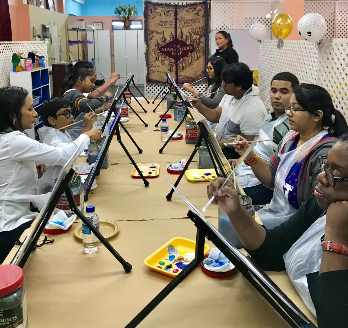 Scribbles_Q's tweet photo. Highlights from our Harry Potter Arty Party today! It’s was magical!💫 View full event album on Facebook. 🥳#InsideSQ https://t.co/gDlMx5Nu5Y
