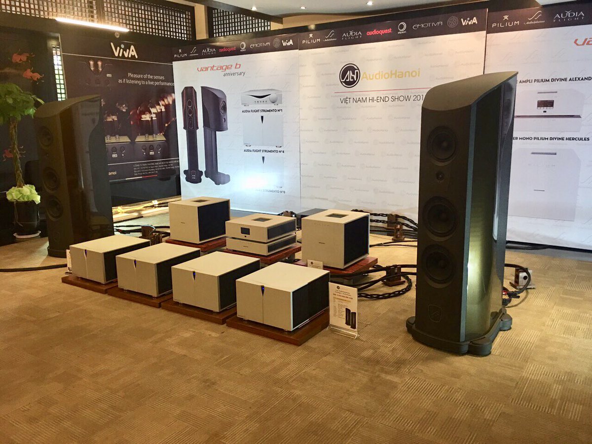 Absolute_Hi_End's tweet image. Audia Flight, Pilium Audio and AudioSolutions at Audio Show 2018 Vietnam. #vietnamhifishow2018 #audiaflight #audiastrumento #piliumaudio #audiosolutions