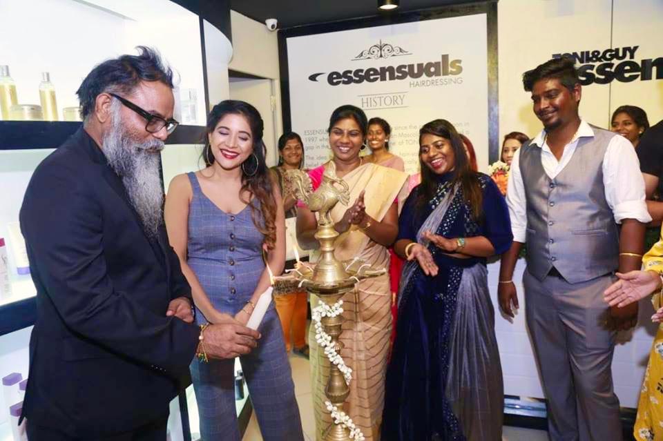 Yuvraaj Actress Imsakshiagarwal Inaugrates Toni Guy Essensuals 0th Salon In Perumbakkam Chennai Sakshiagarwal