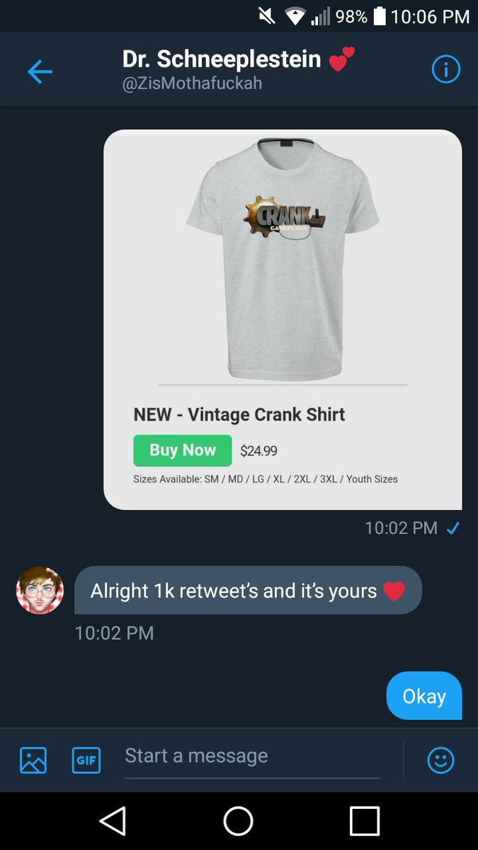 Logan_Sanders23's tweet image. 1k retweets and @ZisMothafuckah will get me this shirt. 

Please rt.