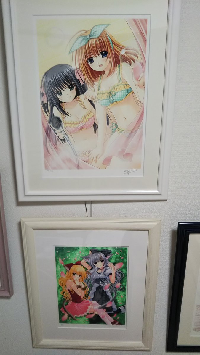 MAPPY_2012's tweet photo. #神絵祭_痛部屋 
#神絵祭_痛部屋グランプリ
前回のグランプリから版画が１枚増えてるので参加します。 https://t.co/greQHdCkos