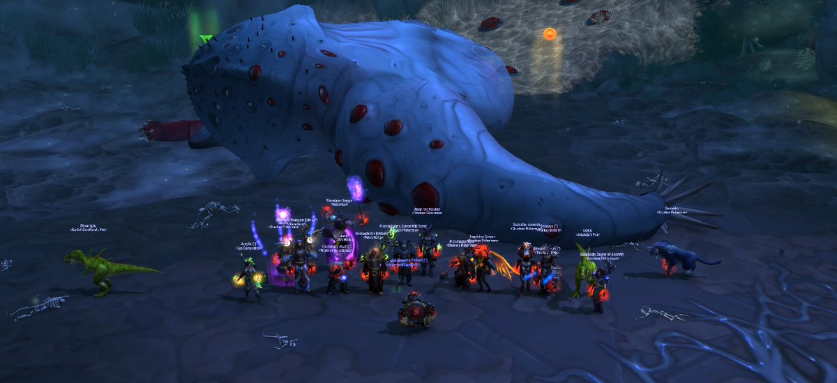 BrewmasterRysu's tweet photo. Looks like G’huun just got beat by a bunch of Drunken Fishermen! :D #EDream #DrunkFish #EmeraldDream https://t.co/mV9EmAfyVO