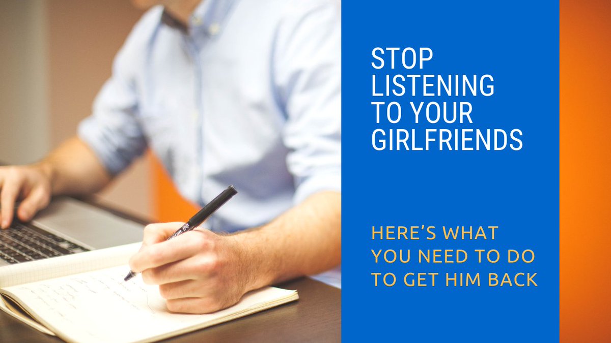 JohnSmi57908053's tweet photo. https://t.co/L3hQTsuHY2
Get Your Ex Back Fast
#getyourexbackfast #gethimback #getexback
You love ‘em dearly. You know your girlfriends have your back. But, when it comes to tactics to get your ex back, they just may be steering you in the wrong direction. https://t.co/oJllZWuL7s