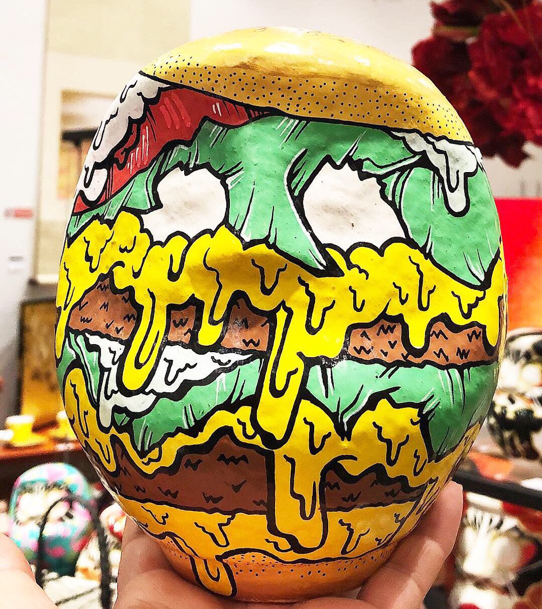 louise_square's tweet photo. 「うたげやART 達磨展」開催中💫
会期: 12月1日~12月25日 11:00~20:00
ルイーズスクエア AOビル2階
絵師CGERさんによる一点一点手描きの縁起物達磨。
#Hamburger #daruma #cger https://t.co/gDboOHlX2W
