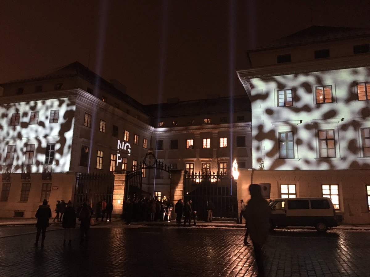 DeniseWBC's tweet photo. Fabulous opening at the Salm Palace @narodnigalerie last night. So much to see, need to go back. #DimensionsOfDialogue https://t.co/boA0doSeVG