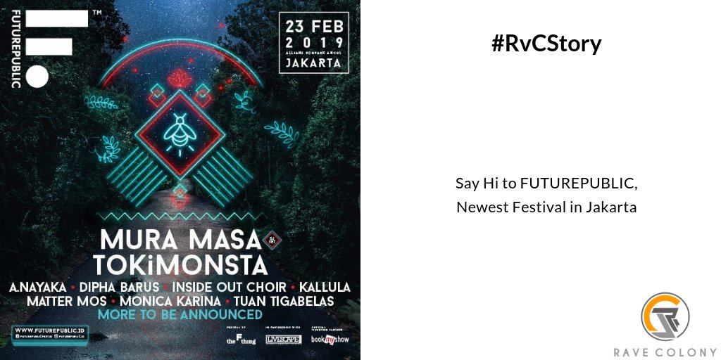 #RvCStory Say hello to newest festival in 2019, FUTUREPUBLIC!

Read more about it bit.ly/FUTUREPUBLIC20…

#festival #dj