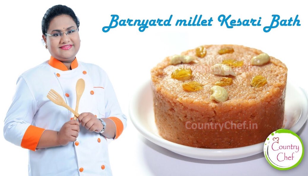 susmithaed's tweet photo. Watch out latest recipe- Barnyard millet kesari bath : https://t.co/BAGpxCZrMe https://t.co/PESNctXLYS