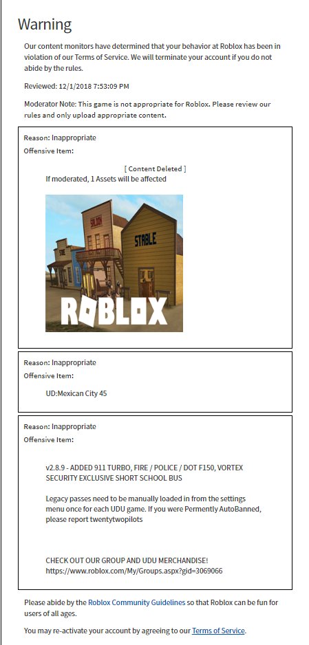 Index On Twitter Roblox Moderation At Its Peak You All Not