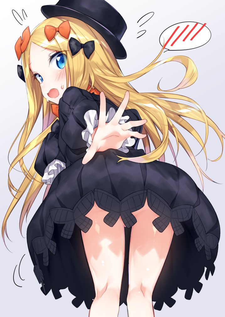 異端なるセイレム|アビゲイル(Fate) 「2ヶ月ほど絵をあげないという怠惰を犯してしまったので、アビーのドロワーズを脱がせ」|凍咲しいな＠新刊委託中のイラスト