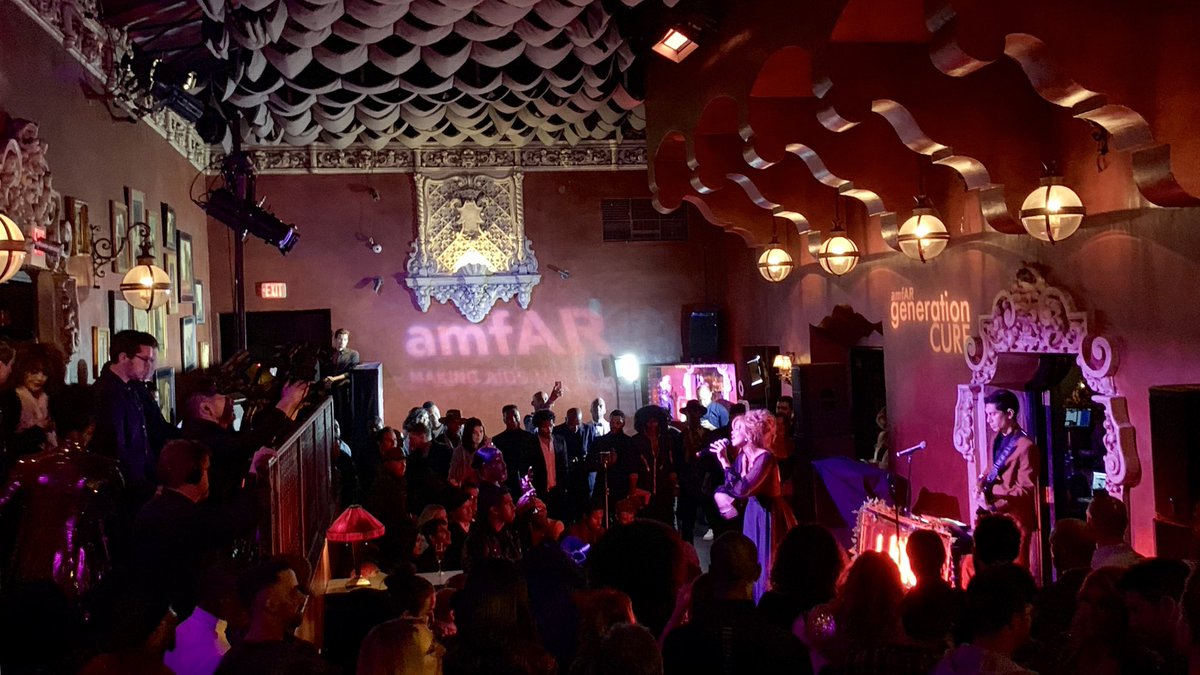 amfAR's tweet photo. An amazing performance by @LionBabe at our #Dance2Cure kickoff!
#BeEpic #BeEpicEndAIDS #amfAR https://t.co/qRh57gcNH5
