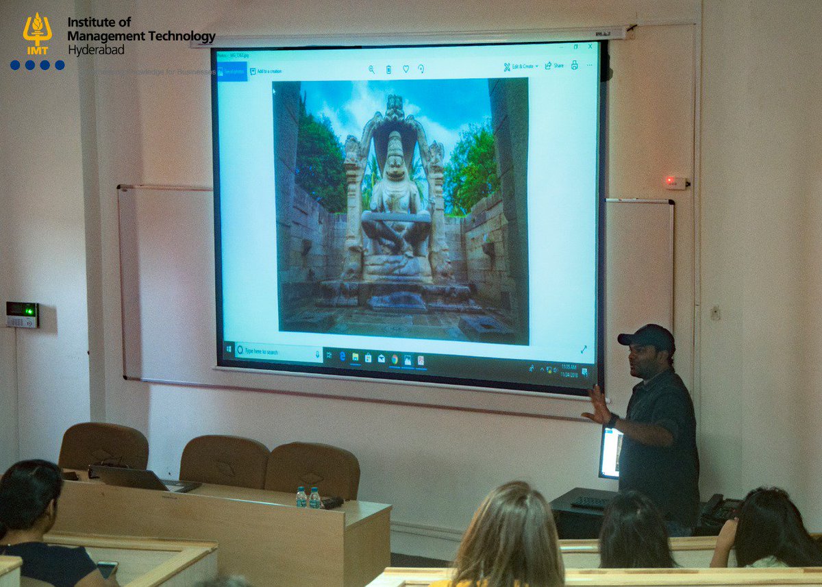 imthyd's tweet image. #AlumniRelationsCommittee organised a photography workshop by Prudhvi Chowdary, alumnus of #ImtHyd, an award winning photographer. The workshop proved highly motivational and benefitting for the photographers. It has certainly enhanced their perspective to create photographs!