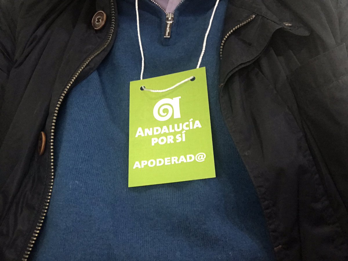 A pocos minutos de abrir los colegios electorales! Más de 700 apoderad@s en toda Andalucía representando a #AxSí El Partido de Andalucía #ApoderadosAxSí