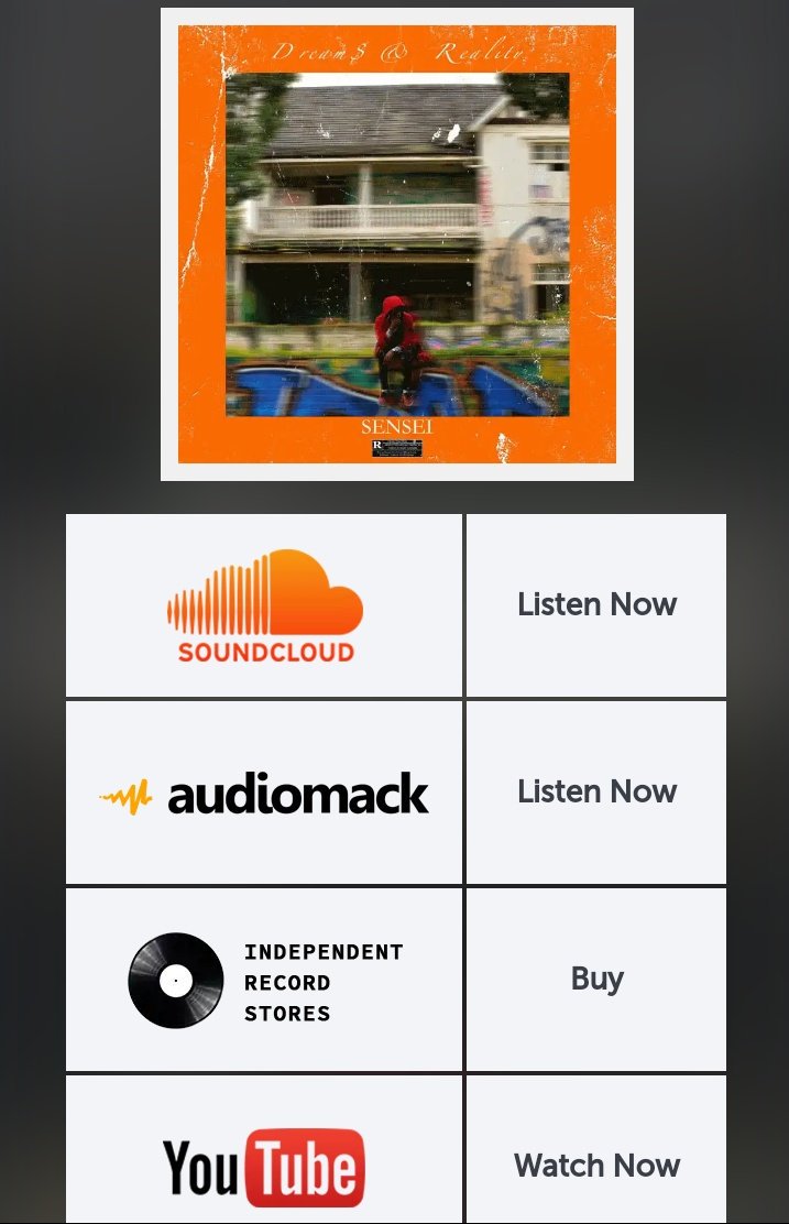 rarebirdsociety's tweet photo. DREAMS &amp; REALITY MIXTAPE UPDATED LINKS🔗

 Stream,Download,Play or Buy (free)
Smart URL: [https://t.co/Pv9dd2Ai8N ]

Follow: @staysicksensei on all platforms

Proudly sponsored by  Rarebirdsociety™ https://t.co/uvI64WKOKS