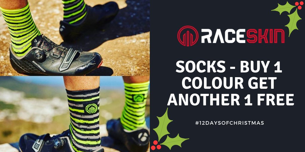 #12DaysofChristmas
Maybe a 'stocking filler' for the cyclist in your life??  (see what we did there!!) 
raceskin.co.uk/team-club-shop…