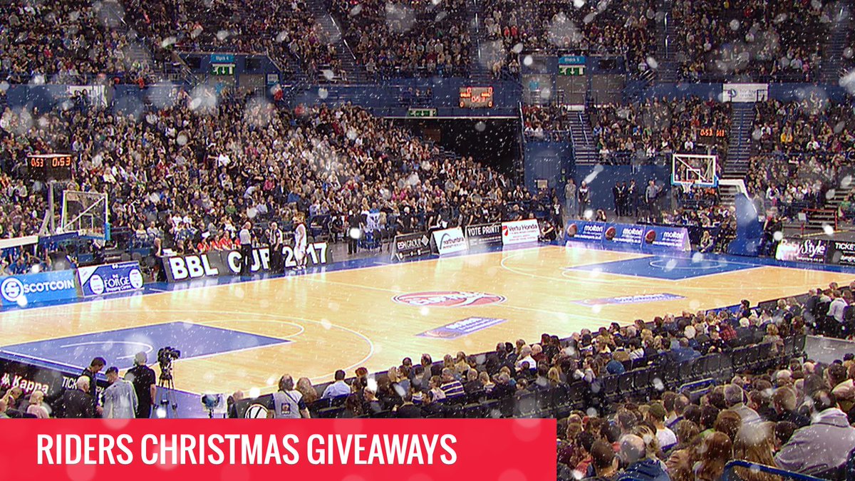 RidersBball's tweet image. 🎄🎁 Riders Christmas giveaway continues!! 🎉

Hit retweet &amp;amp; like for a chance to win tickets to the @BBLofficial Cup Final in January at @ArenaBirmingham! 

#NewGround #BritishBasketball